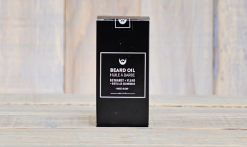 Beard Oil - Bergamot + Ylang with Distilled Cedarwood- Code#: PC0813