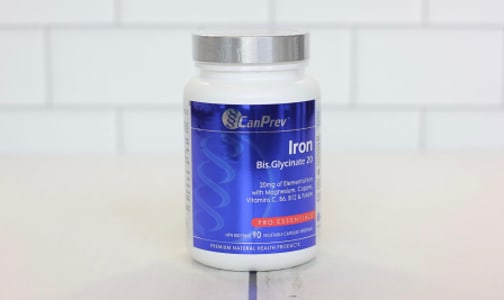 Iron Bis-Glycinate 20- Code#: PC1065
