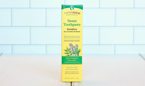 Organic Neem Toothpaste - Mint- Code#: PC1634