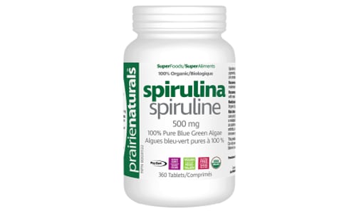 Organic Spirulina Tablets- Code#: PC1979
