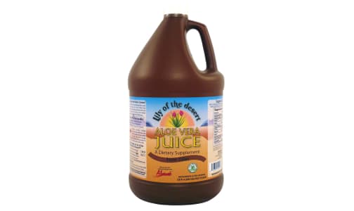 Organic Inner Fillet Aloe Vera Juice, Preservative Free- Code#: PC2029