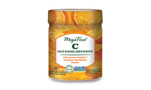 Organic Vitamin C Defense Gummies - Tangy Citrus- Code#: PC2466