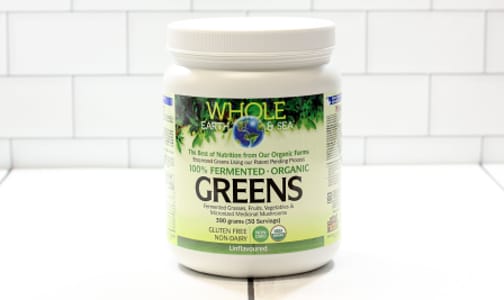 Organic Fermented Greens -  Unflavoured- Code#: PC2479