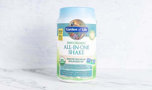 Organic RAW All-In-One Shake - Lighly Sweetened- Code#: PC2480