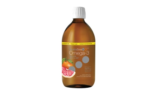 Omega-3 HP + D Extra Strength EPA - Grapefruit Tangerine- Code#: PC2565