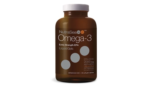 Omega-3 HP + D Liquid Gels, Extra Strength EPA - Fresh Mint- Code#: PC2566