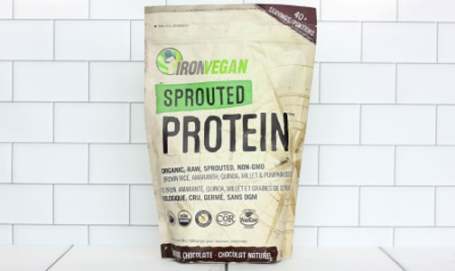 Organic Sprouted Protein Powder - Chocolate- Code#: PC2636