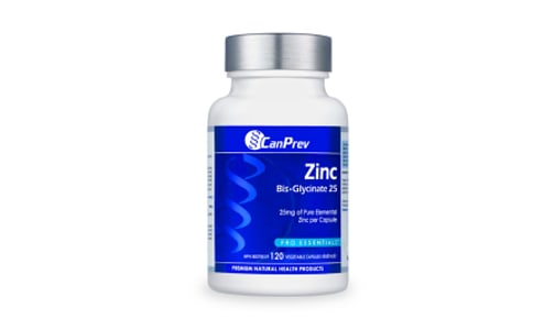 Zinc Bis-Glycinate 25mg- Code#: PC2953