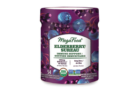 Organic Elderberry Immune Support Gummies - Berry- Code#: PC2964
