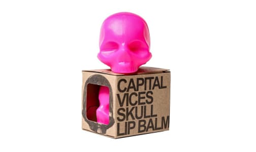 Skull Lip Balm - Pink Passion Fruit- Code#: PC3431