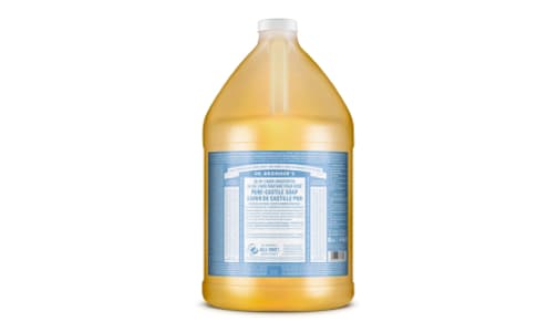 Pure-Castile Liquid Soap - Baby Unscented- Code#: PC3613