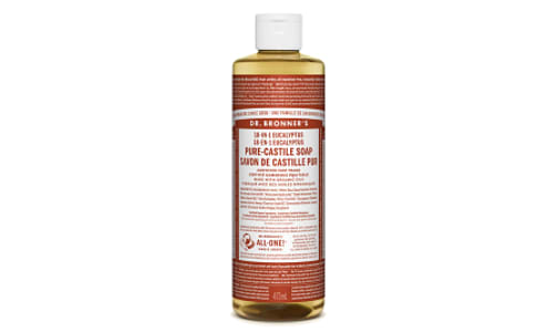 18-in-1 Hemp Pure-Castile Soap - Eucalyptus- Code#: PC3616
