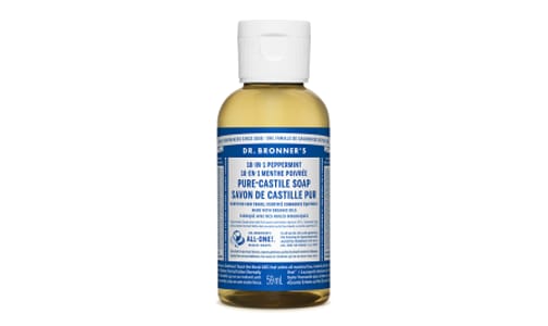 Peppermint Oil Pure-Castile Liquid Soap- Code#: PC3657