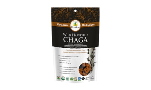 Organic Chaga - Whole Chunks- Code#: PC4033