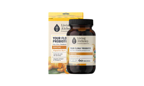 Organic Your Flora Probiotic - Soothe- Code#: PC410146