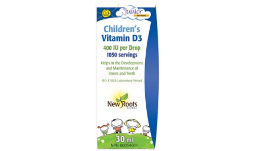 Children's Vitamin D3- Code#: PC410257