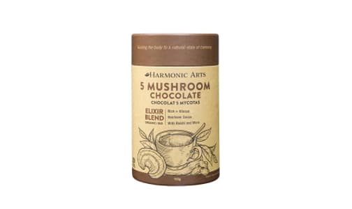 Organic 5 Mushroom Hot Chocolate Elixir Blend- Code#: PC410622
