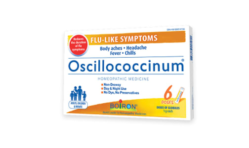 Oscillococcium 6 Dose- Code#: PC410820