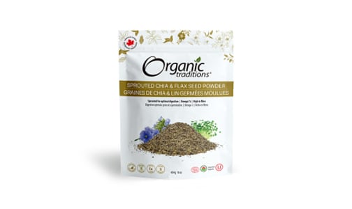 Organic Sprouted Chia & Flax Seed Powder- Code#: PC410877