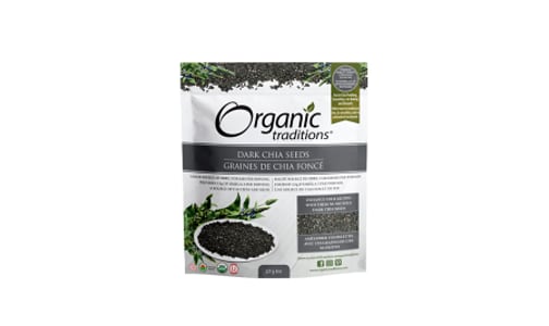 Organic Dark Chia Seeds, Whole- Code#: PC410881