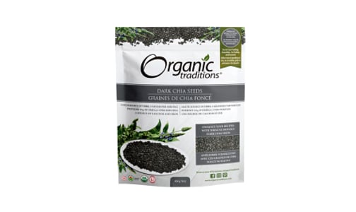 Organic Dark Chia Seeds, Whole- Code#: PC410882