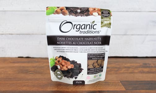 Organic Dark Chocolate Covered Hazelnuts- Code#: PC410885