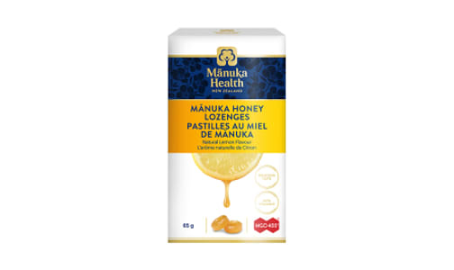 Manuka Honey & Lemon Lozenges MGO 400+- Code#: PC4229