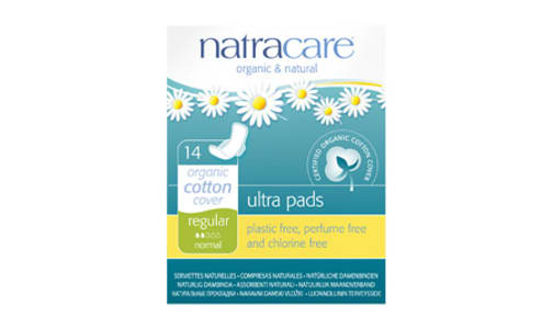 Organic Ultra Pads With Wings - Regular- Code#: PC427