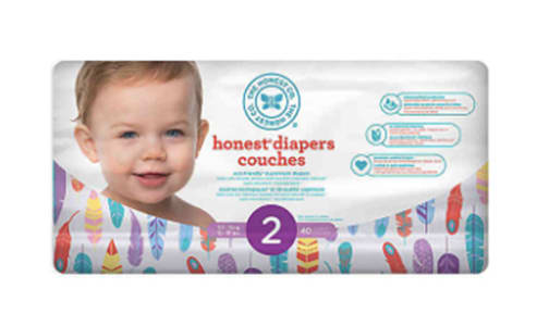 Diapers Size 2; Painted Feather- Code#: PC4581