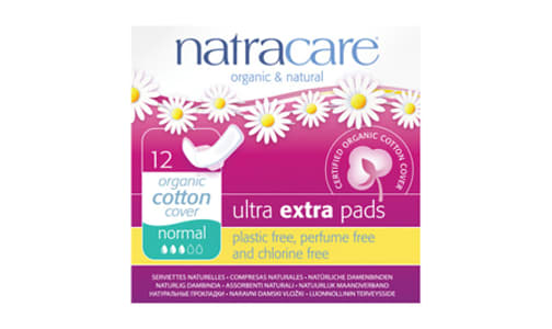 Organic Ultra Extra Pads - Normal- Code#: PC4713