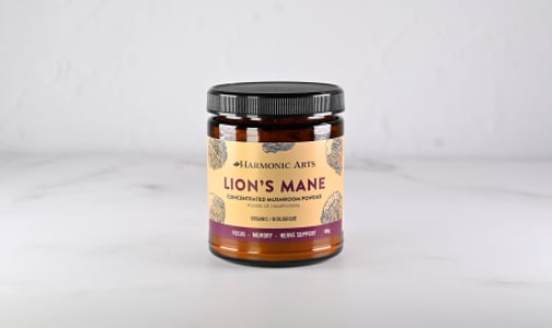 Organic Lion's Mane Concentrated Mushroom Powder- Code#: PC4838