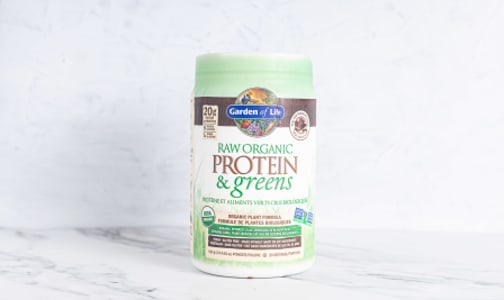 Organic RAW Protein & Greens - Chocolate- Code#: PC4937