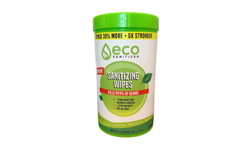 Eco Sanitizing Wipes - 70% Alcohol- Code#: PC5030