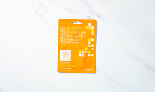 Organic Instant Brighten and Tighten Facial Sheet Mask- Code#: PC5122
