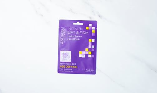 Organic Instant Lift and Firm Facial Sheet Mask- Code#: PC5131