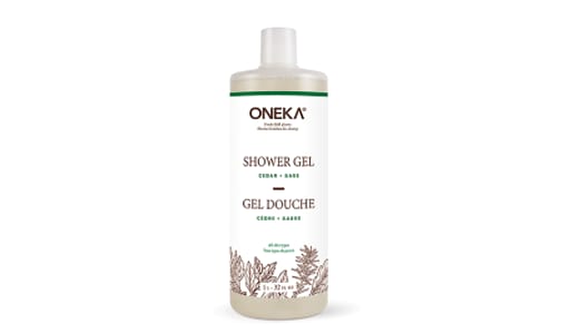 Cedar and Sage Shower Gel- Code#: PC5139