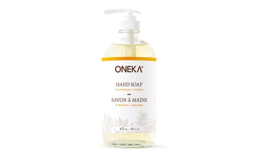 Goldenseal and Citrus Hand Soap- Code#: PC5160