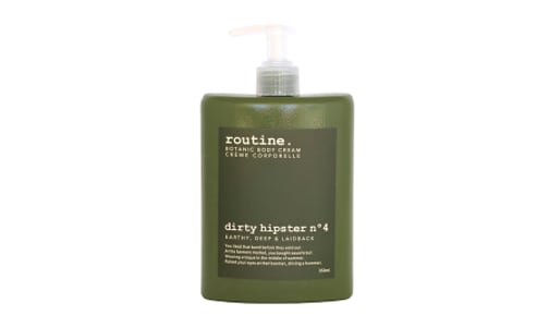 Dirty Hipster No4 Botanic Body Cream- Code#: PC5254