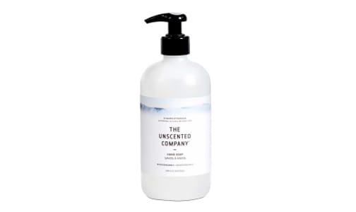 Hand Soap - Glass Bottle, Unscented- Code#: PC5533