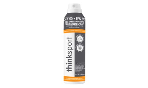 Clear Zinc Sunscreen Spray SPF50- Code#: PC5893