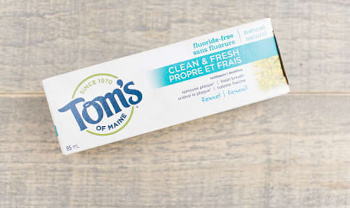 Clean & Fresh Fennel Toothpaste- Code#: PC591