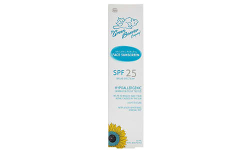 Natural Mineral Face Sunscreen SPF25- Code#: PC5964