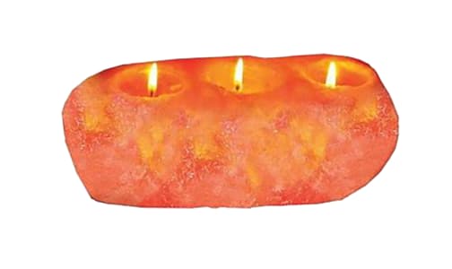 Himalayan Salt Tealight Candle Holder 3 Hole- Code#: PC6125