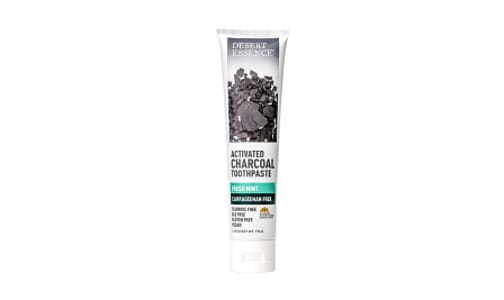 Activated Charcoal Carrageenan Free Toothpaste- Code#: PC6755