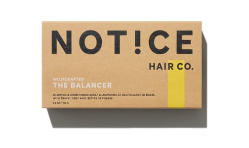 The Balancer Travel Set  - Shampoo And Conditioner Bars- Code#: PC6848