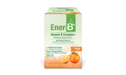 Ener-B Multivitamin Drink Mix - Sugar Free Orange- Code#: PC7207