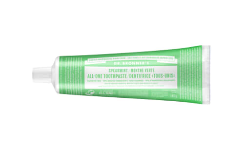 Organic Toothpaste - Spearmint- Code#: PC7269