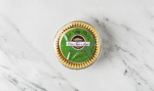 Pork, Apple & Sage Pot Pie (Frozen)- Code#: PM0122