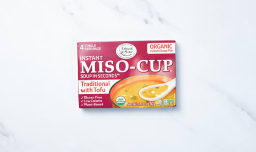Organic Miso Cup Traditional, Tofu- Code#: PM0389