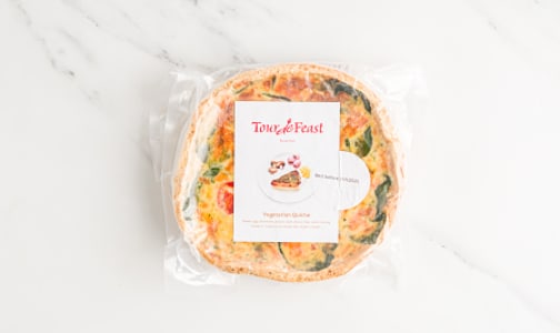 Veg Quiche (Frozen)- Code#: PM0394